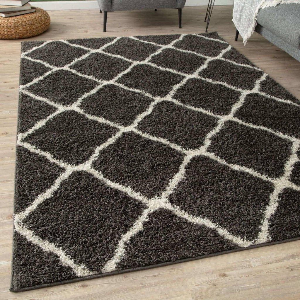 740_Moroccan_Dark_Grey_Shaggy_Rug-12 - Bobobiy