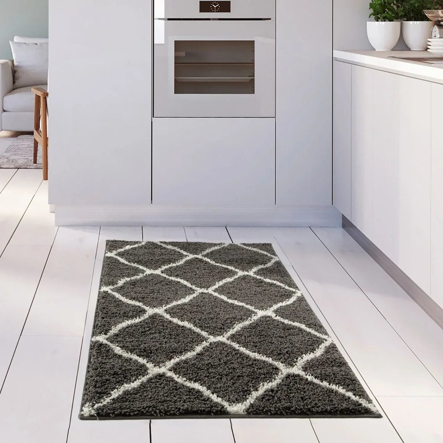 740_Moroccan_Dark_Grey_Shaggy_Rug-17 - Bobobiy