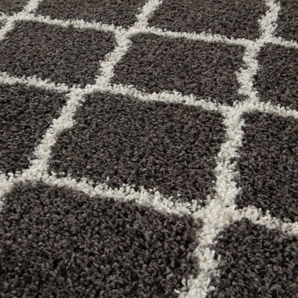 740_Moroccan_Dark_Grey_Shaggy_Rug-5 - Bobobiy