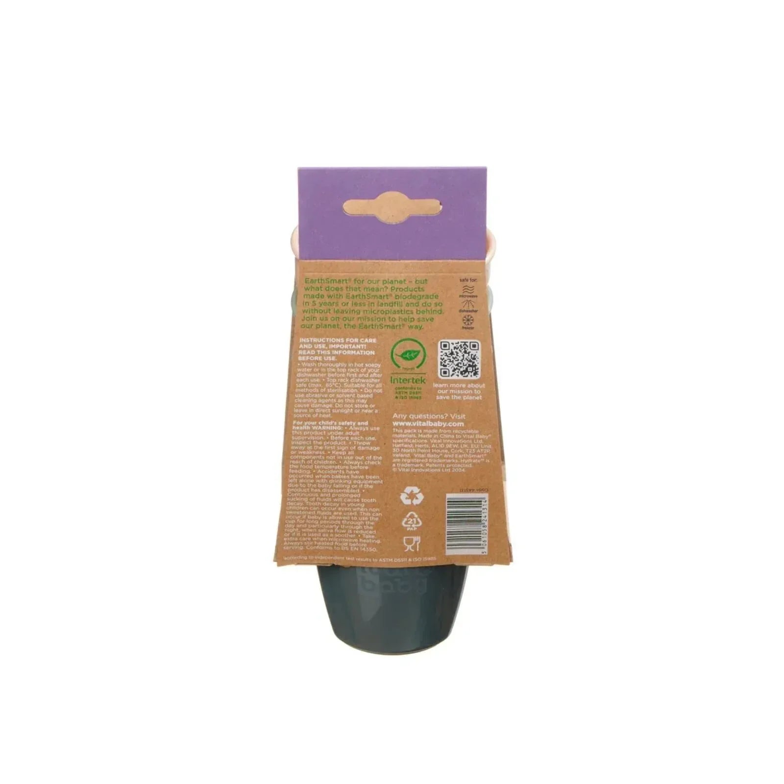 Vital Baby Nourish Perfectly Simple Cups Pack of 5 - Bobobiy