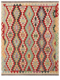 Maimana Afghanistan Kilim Rug - 196 x155 cm - Handmade
