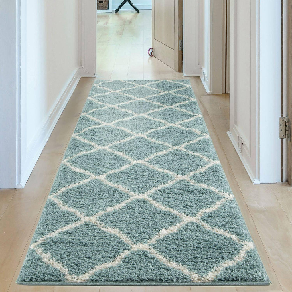 750_Moroccan_Duck_Egg_Blue_Shaggy_Rug-11 - Bobobiy