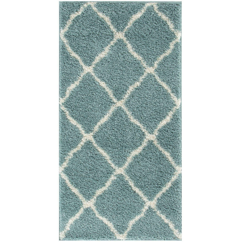 750_Moroccan_Duck_Egg_Blue_Shaggy_Rug-2 - Bobobiy