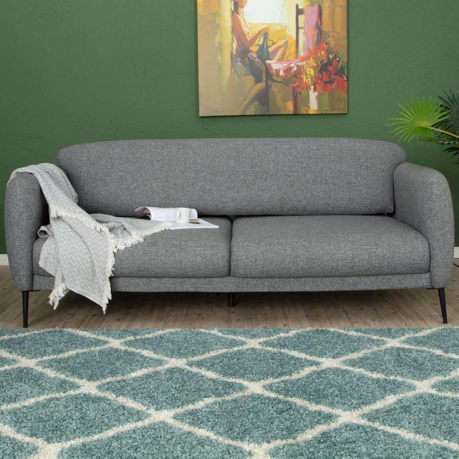 750_Moroccan_Duck_Egg_Blue_Shaggy_Rug-22 - Bobobiy