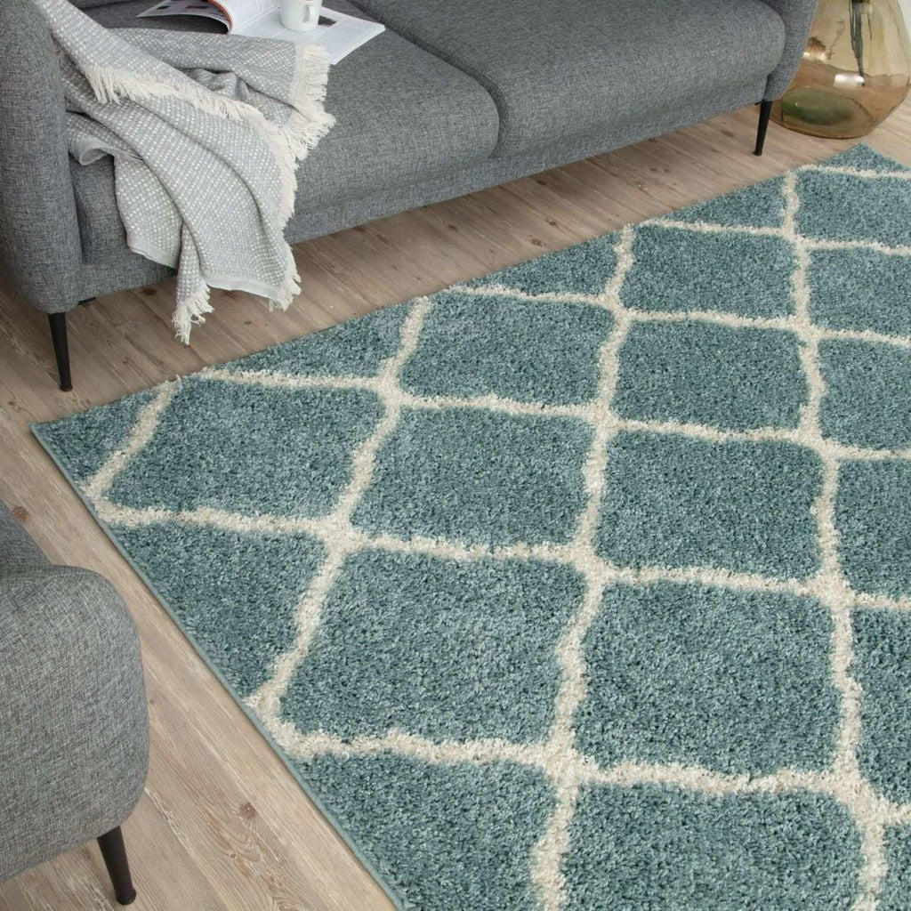 750_Moroccan_Duck_Egg_Blue_Shaggy_Rug-24 - Bobobiy