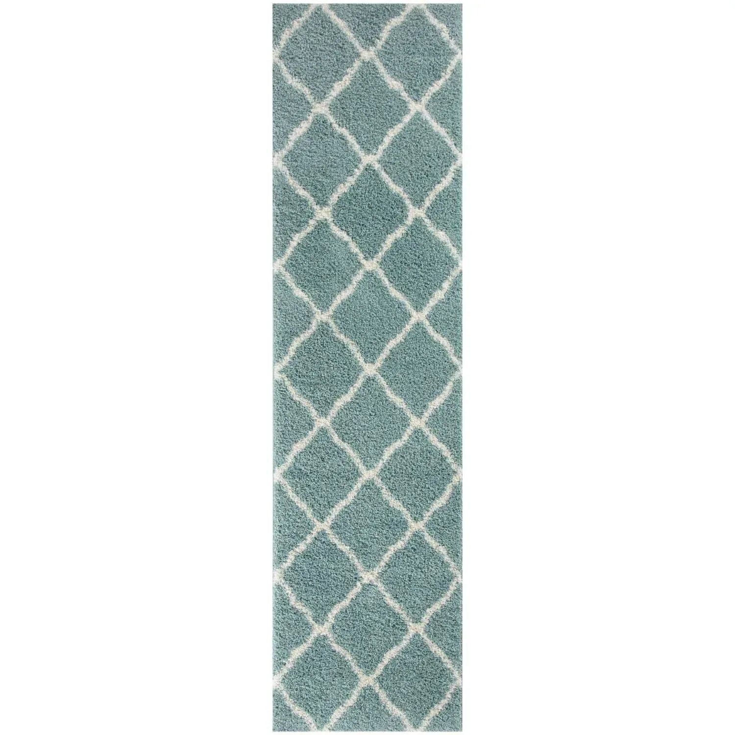 750_Moroccan_Duck_Egg_Blue_Shaggy_Rug-4 - Bobobiy