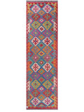 Maimana Afghanistan Kilim Runner - 288 x 83 cm - Handmade