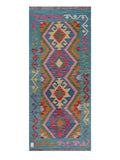 Maimana Afghanistan Kilim Rug - 191 x82 cm - Handmade