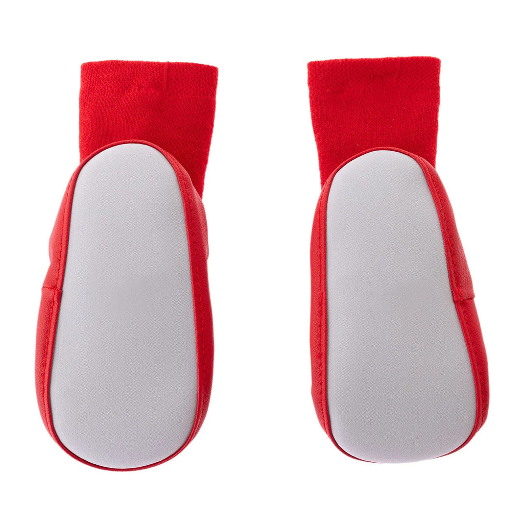 HelloBaby Rattle Socks - Red