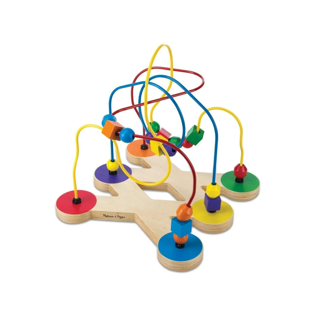 Melissa & Doug Wooden Jumbo Lacing Beads