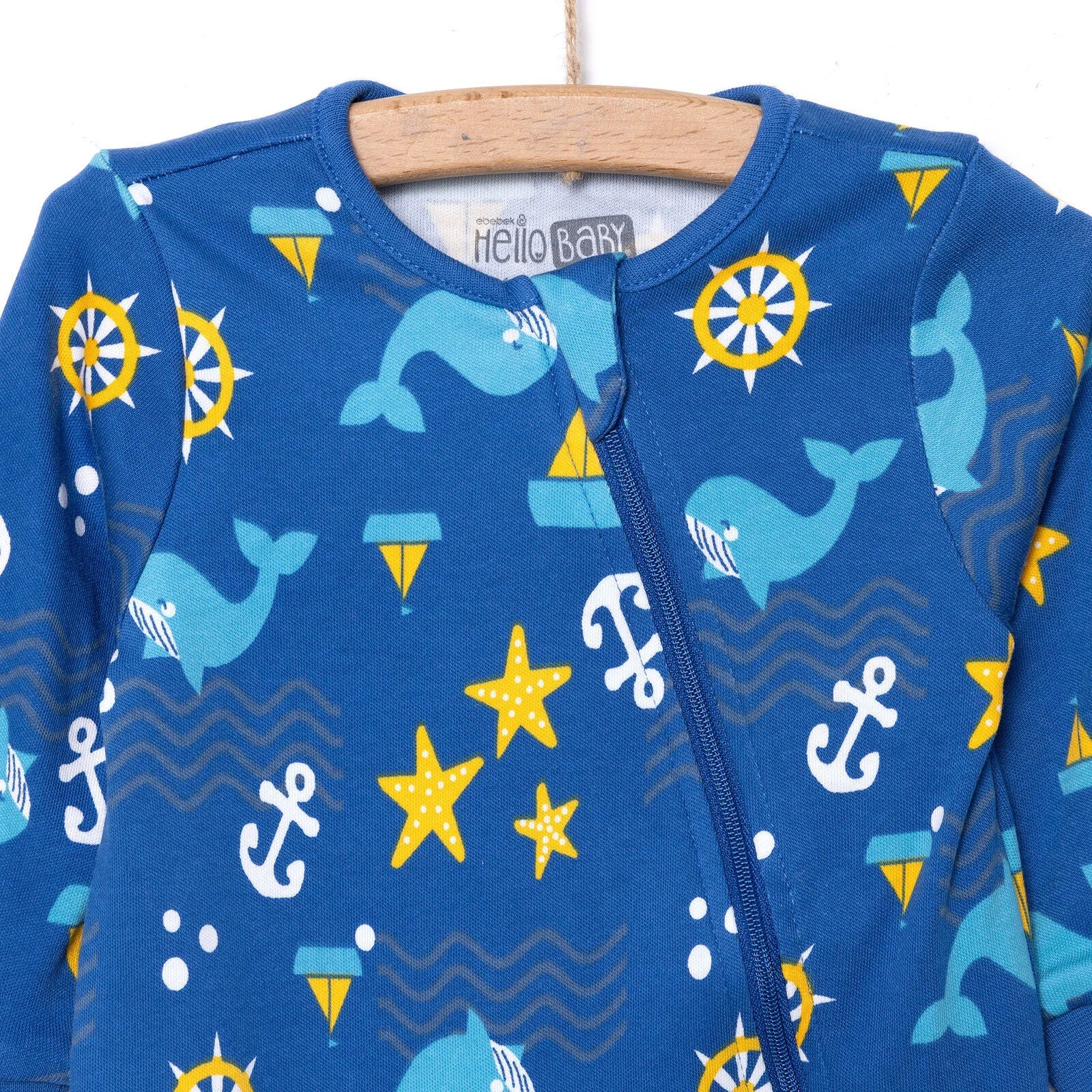 HelloBaby Boy Jumpsuit - Navy Blue