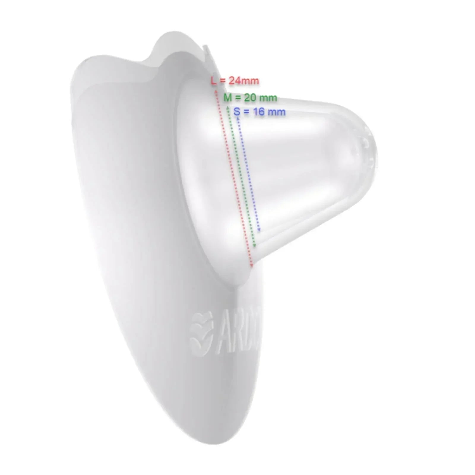Ardo Tulips Contact Nipple Shields L Size 2 pcs - Bobobiy