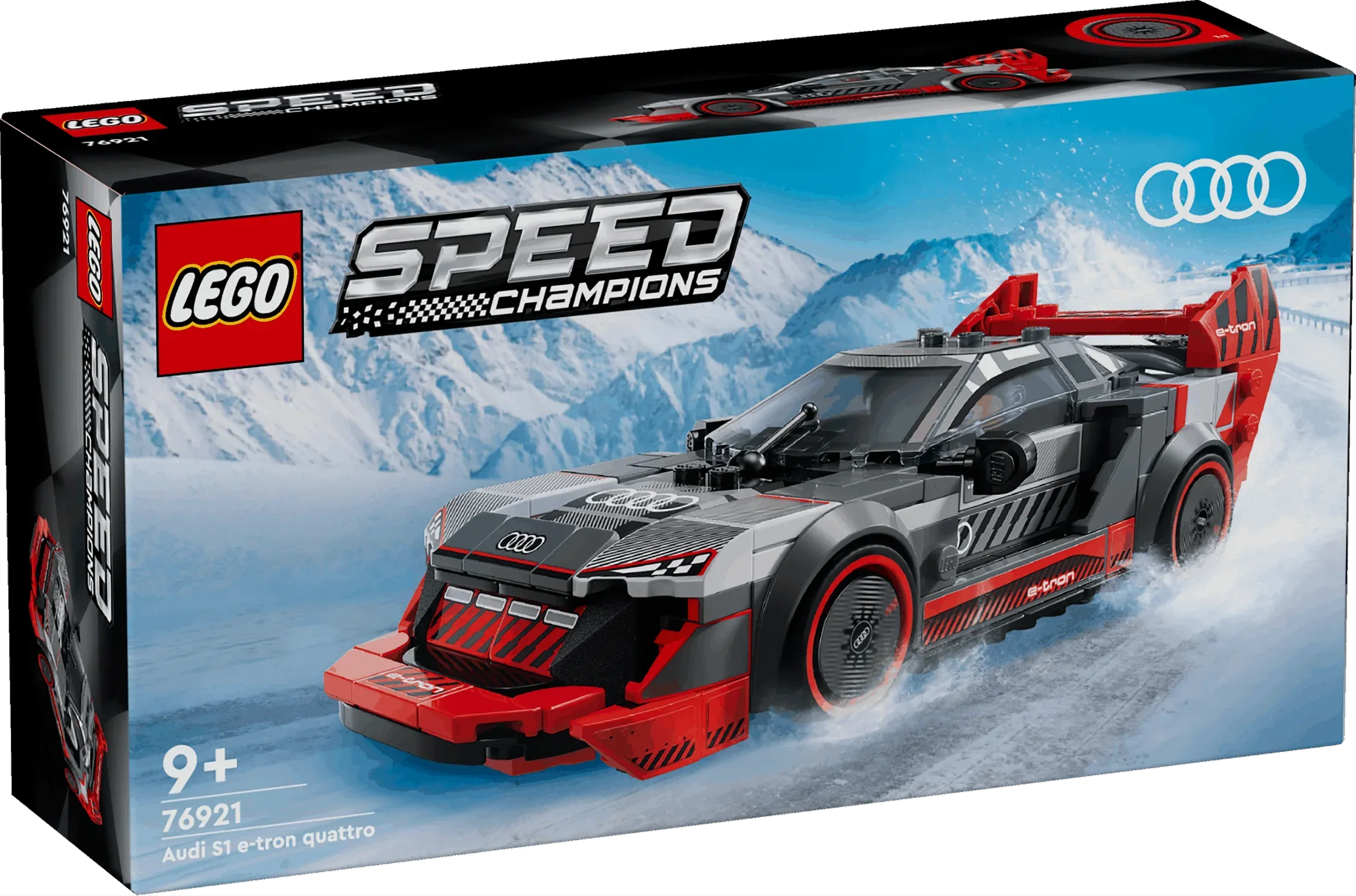 Lego Speed Champions 76921 Audi S1 E-Tron Quattro Race Car for Ages 9+ - Bobobiy