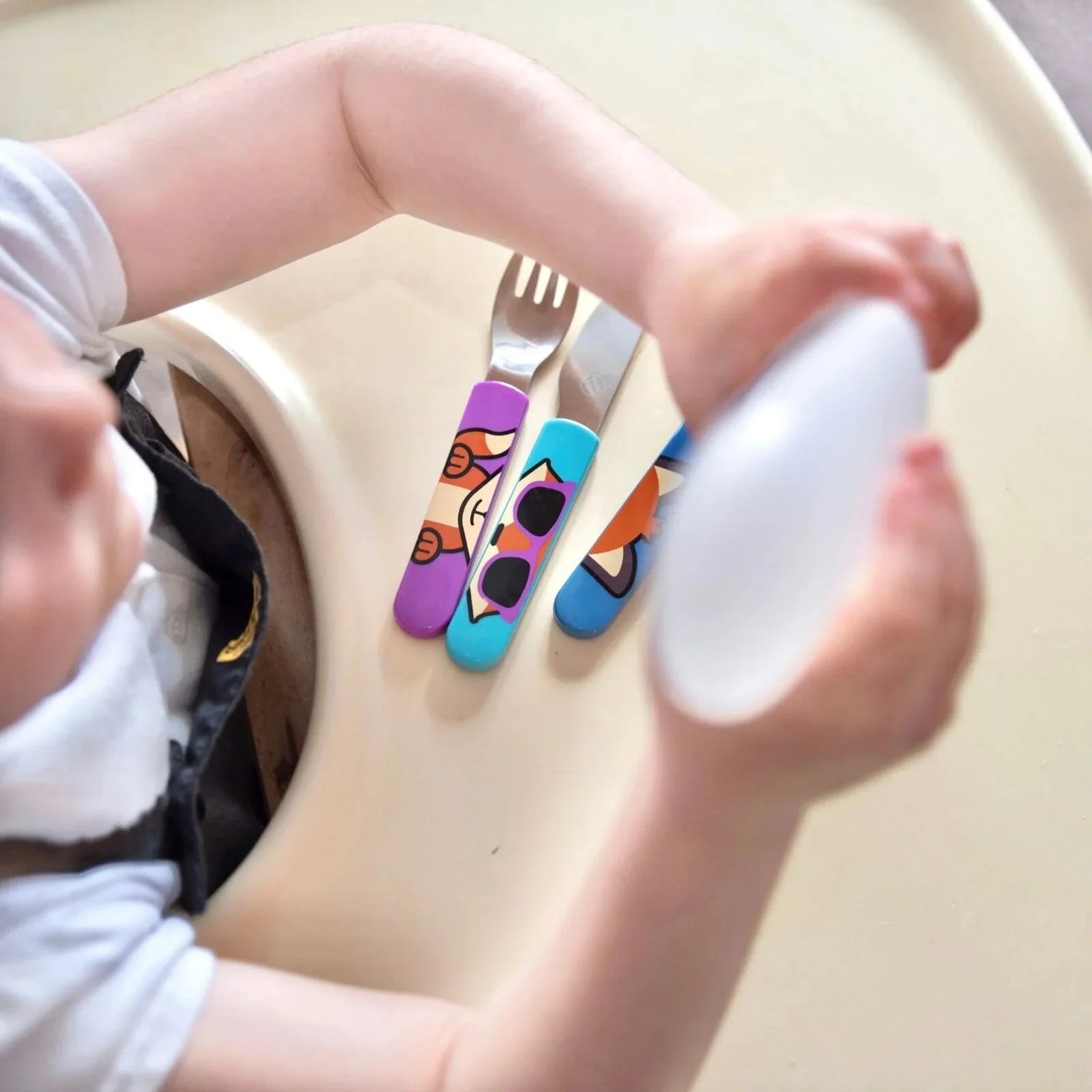 TUM TUM Travel Cutlery Set with Case - Felicity Fox