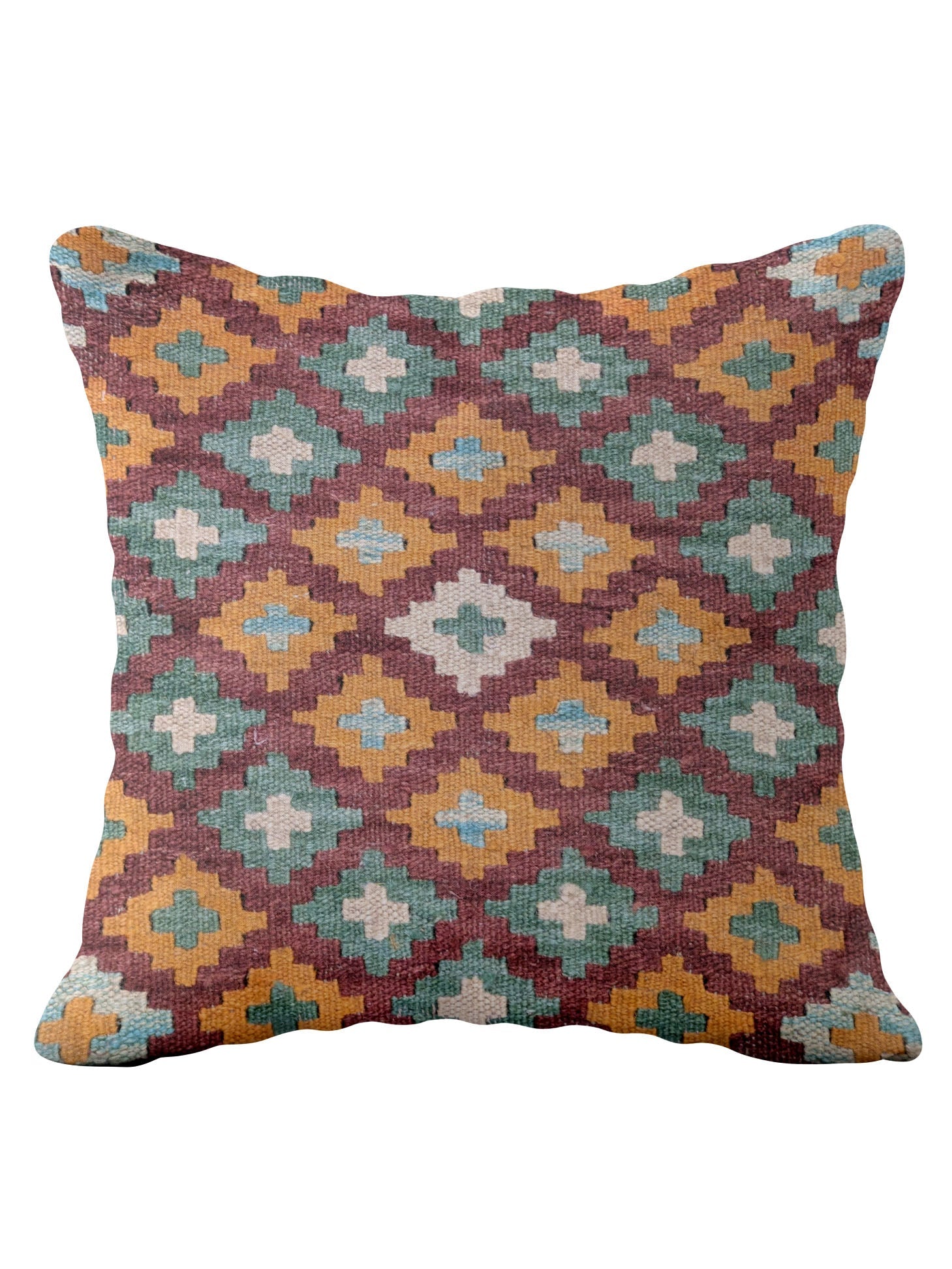 Afghan Kilim Cushion Cover - 45 x 45 cm - Handmade
