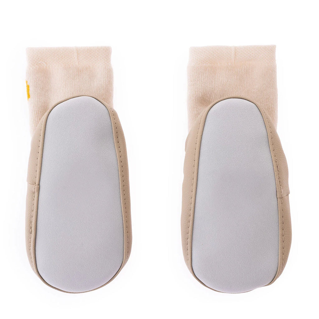 HelloBaby Rattle Socks - Ecru