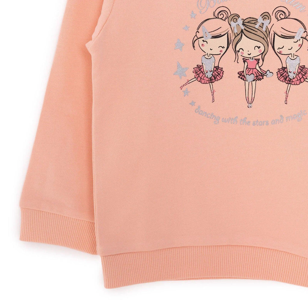 HelloBaby Basic Baby Girl Sweatshirt - Pink - Bobobiy