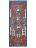 Maimana Afghanistan Kilim Rug - 191 x73 cm - Handmade