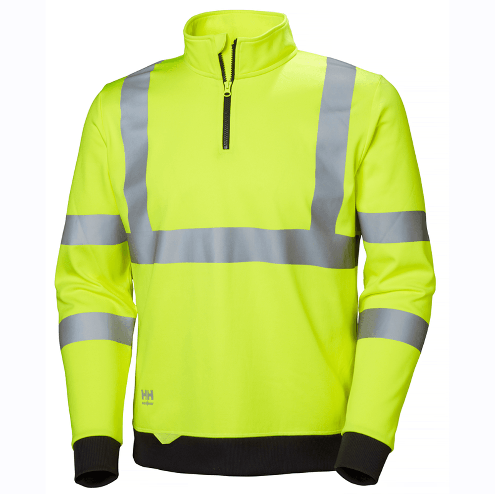 Helly Hansen Addvis Hi-Vis Half Zip Sweatshirt