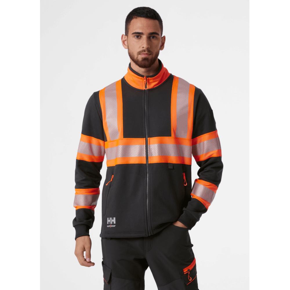Helly Hansen 79274 ICU Hi-Vis Full Zip Sweatshirt