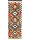 Maimana Afghanistan Kilim Rug - 194 x71 cm - Handmade