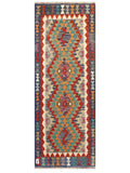 Maimana Afghanistan Kilim Rug - 193 x73 cm - Handmade