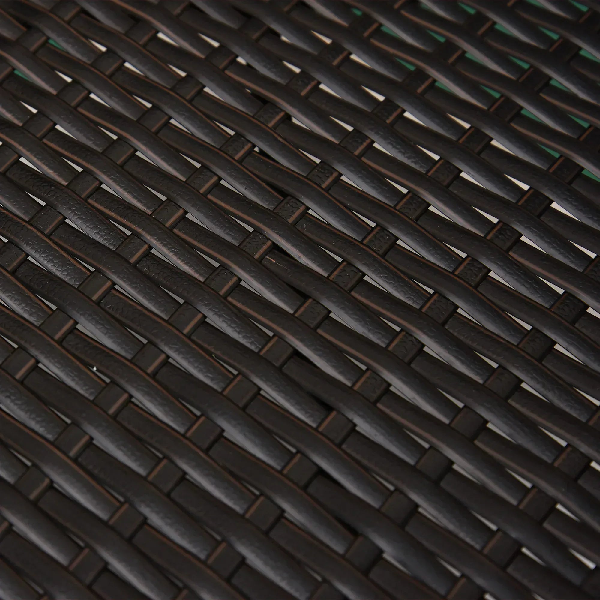 2 Pieces Outdoor PE Rattan Dining Chairs Set with Cushion, Garden Armchair with Armrests, High Backrest, Metal Frame Patio Wicker Furniture, Coffee - Bobobiy