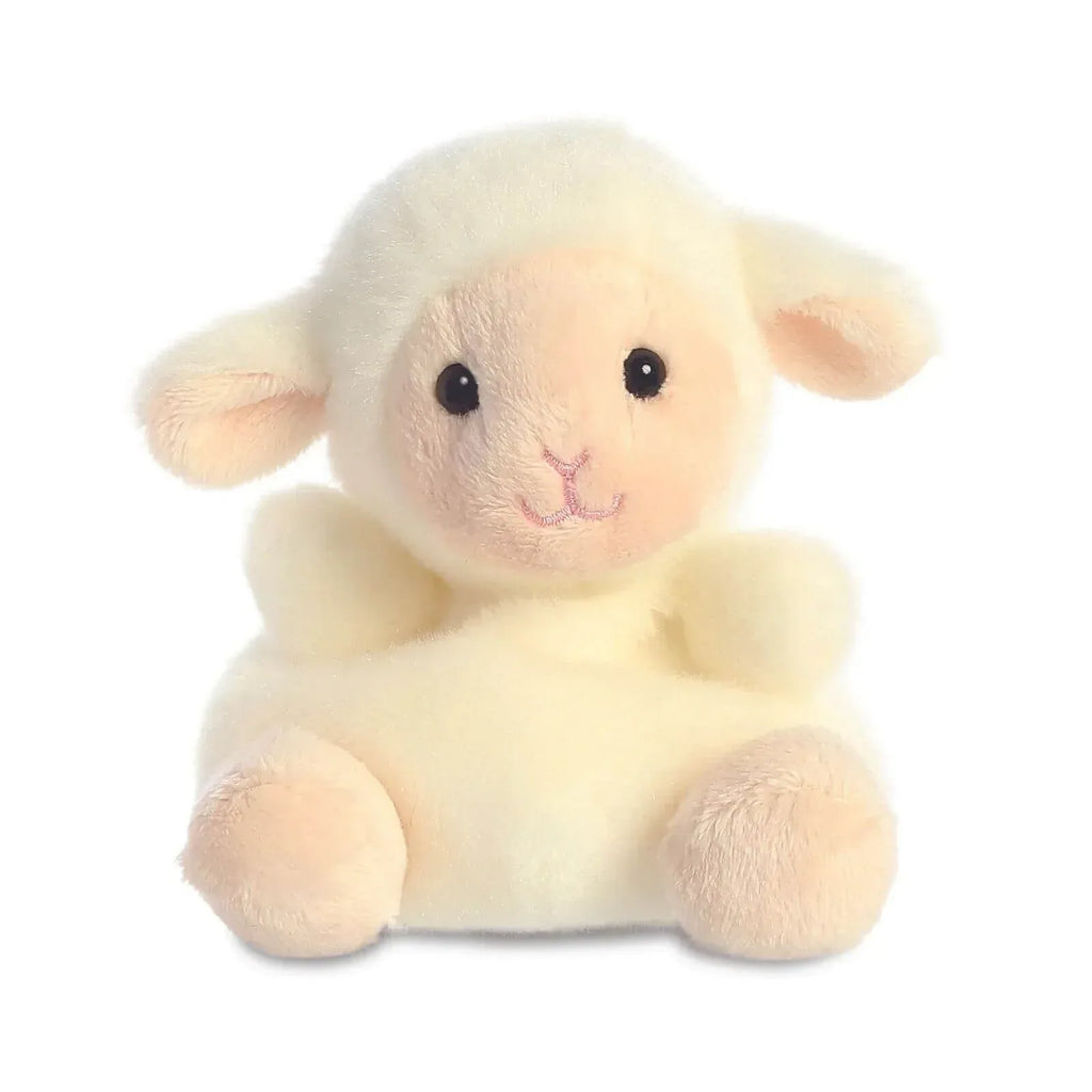 Palm Pals Woolly Lamb Soft Toy - Bobobiy