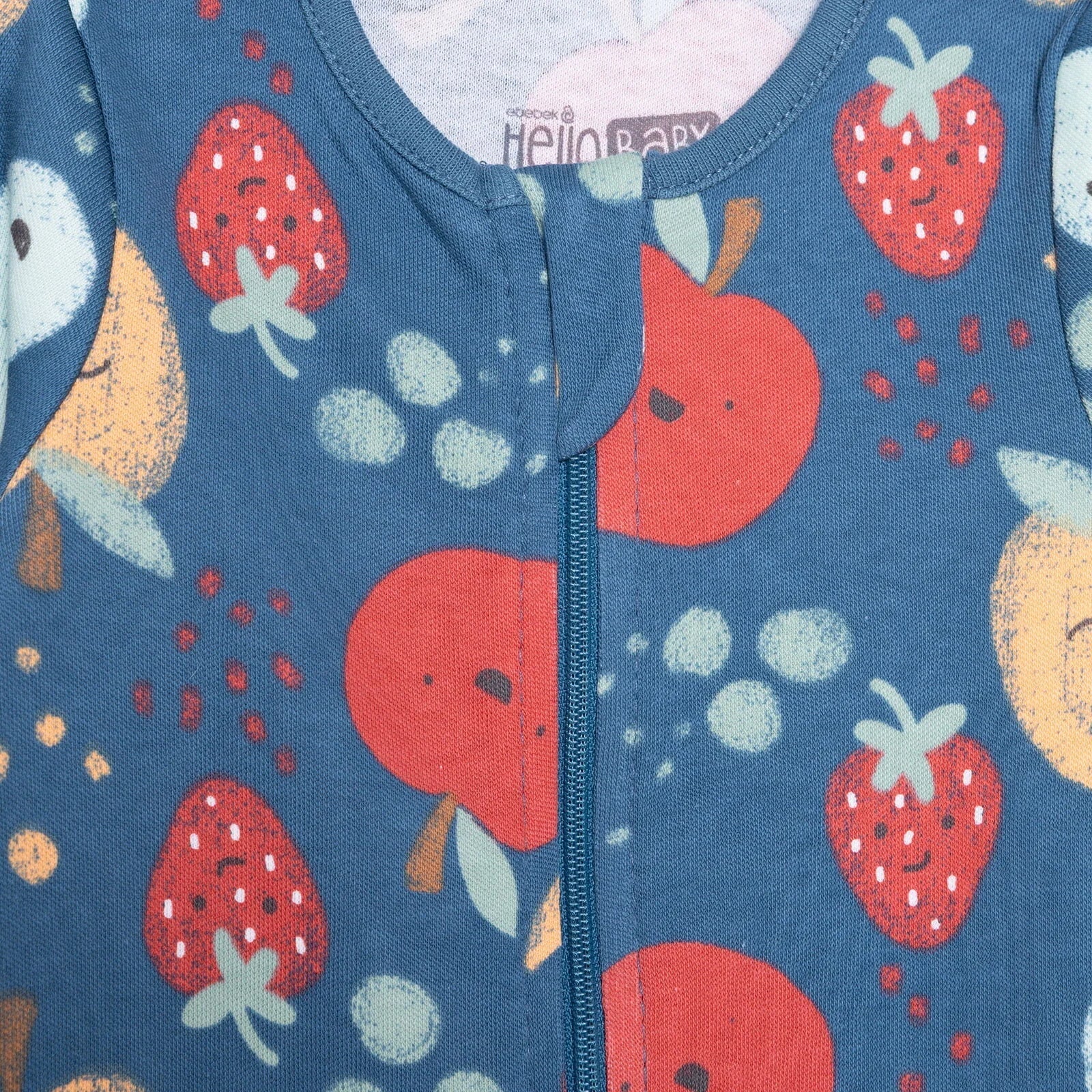 HelloBaby Newborn Jumpsuit - Dark Blue