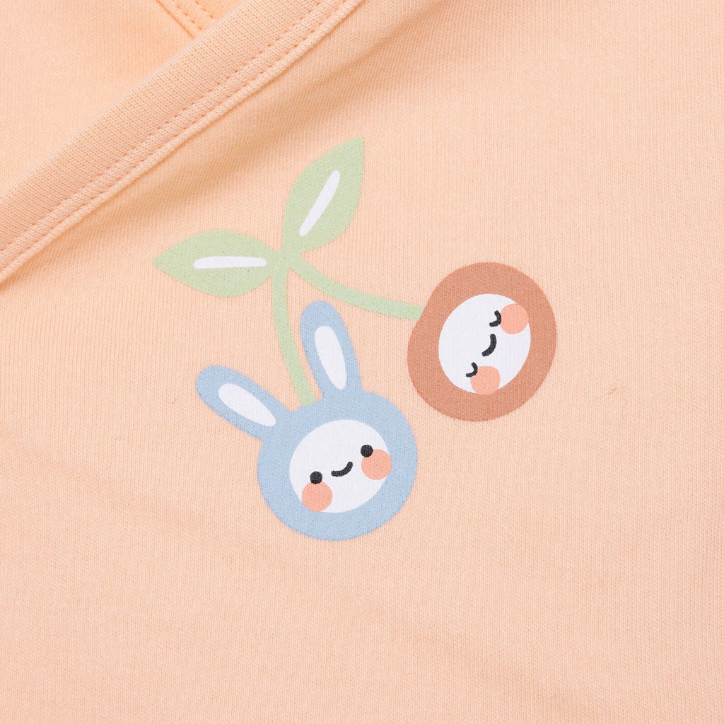 HelloBaby Girl 5 Piece Newborn Set - Salmon