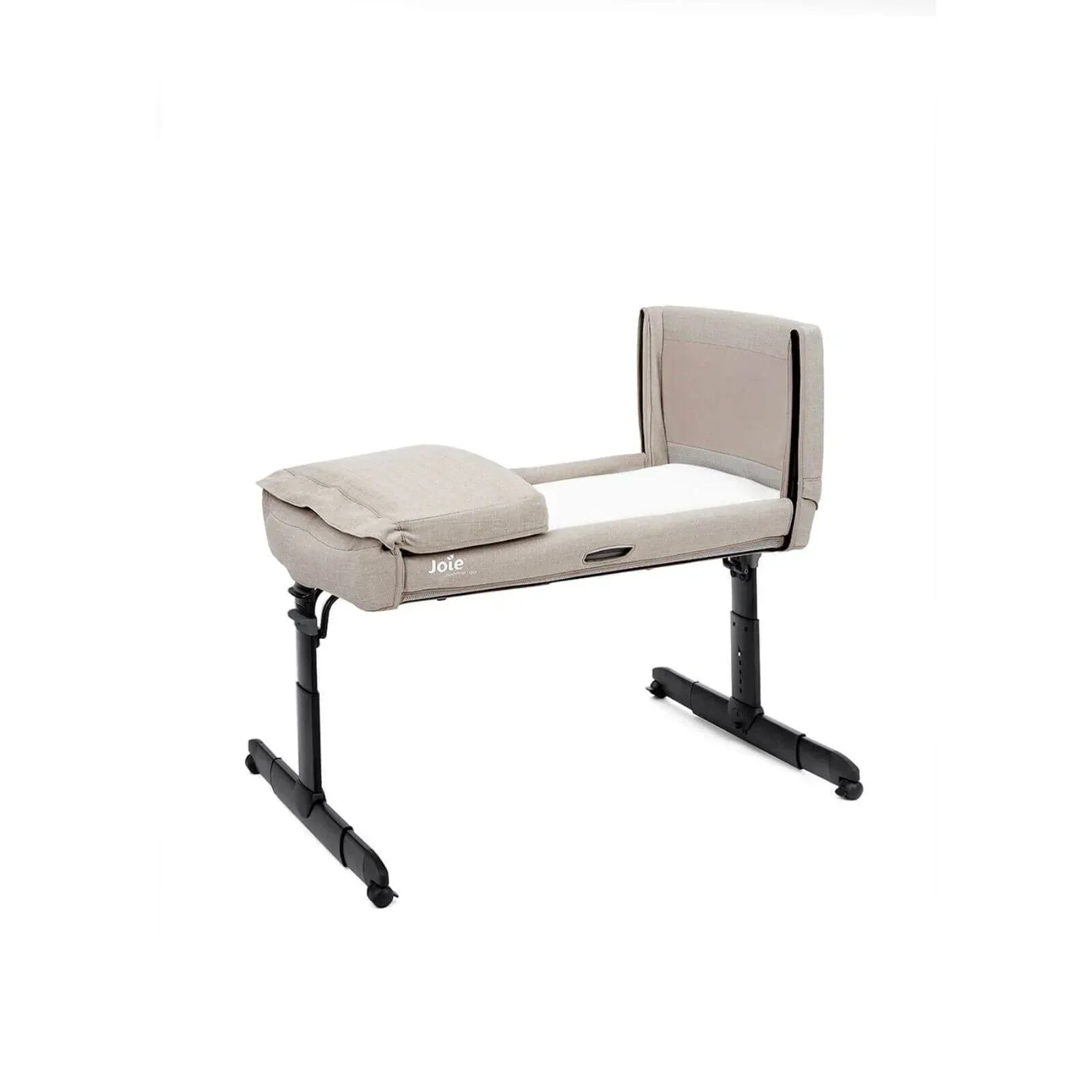 Joie Roomie Go Baby Bedside Crib - Clay - Bobobiy