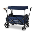Wonderfold X2 Push & Pull Double Stroller Wagon - Midnight Blue