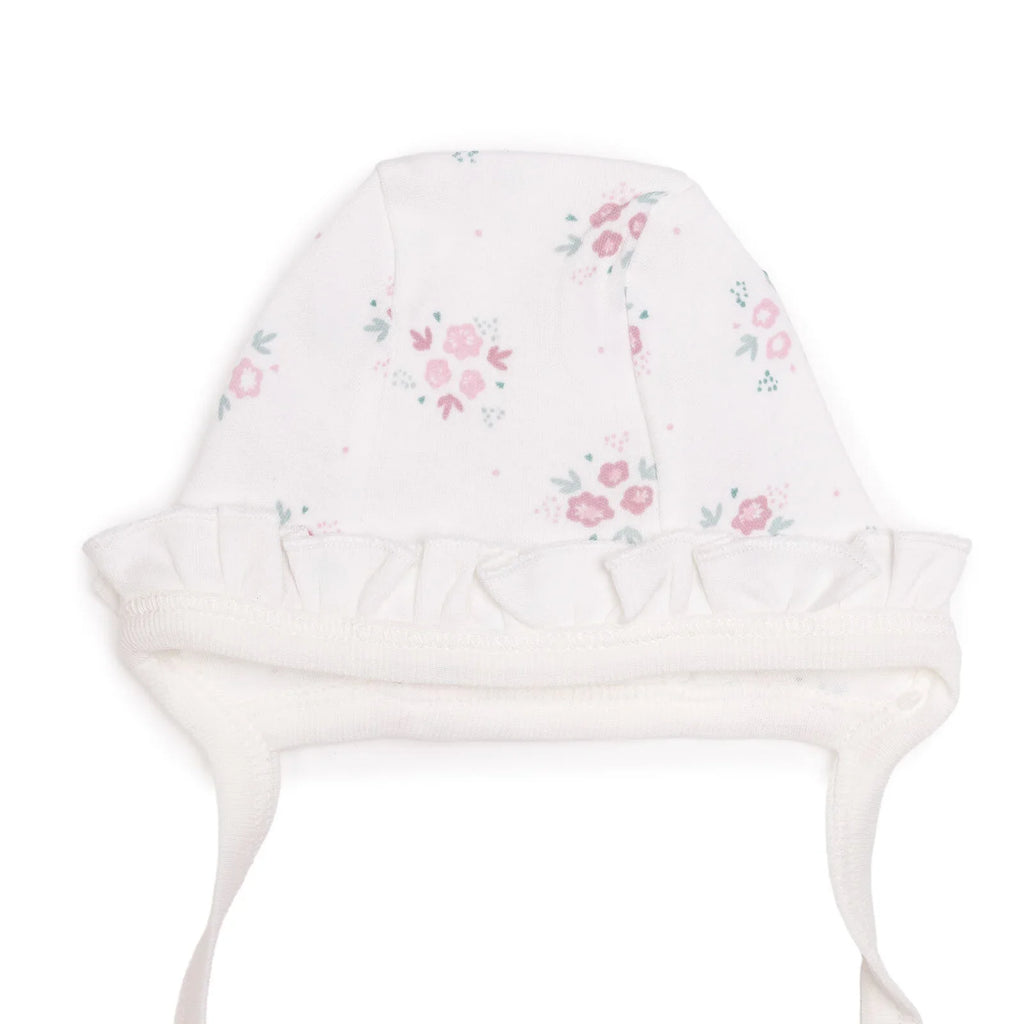 Bebetto Flowers Girl 5 Piece Newborn Set - Salmon