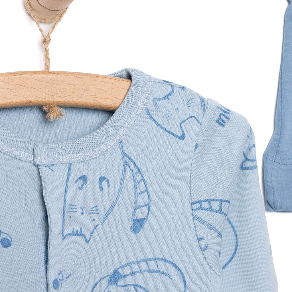 Bebetto Organic  Unisex Jumpsuit - Indigo