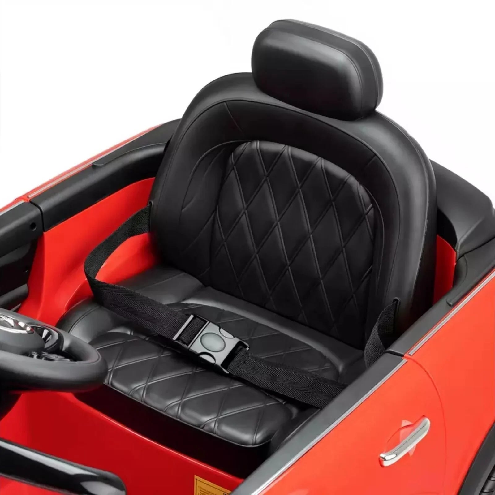 Xootz Mini Cooper Convertible 12V Electric Ride On - Red