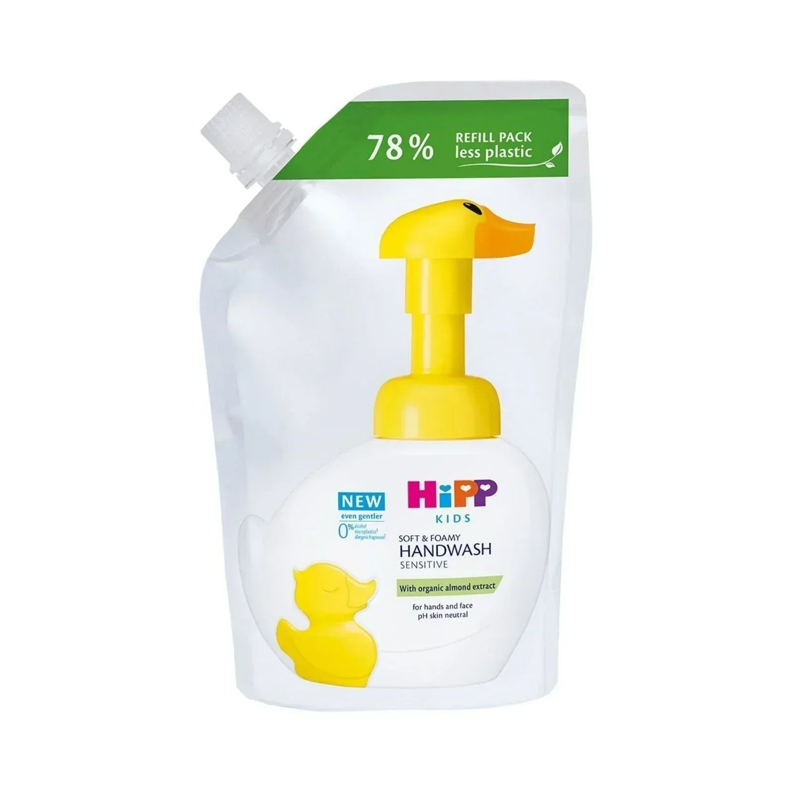 HiPP Kids Soft & Foamy Handwash Duck Refill 250ml - Bobobiy