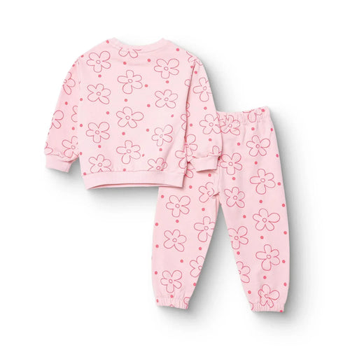 HelloBaby Jogging Set - Pink - Bobobiy