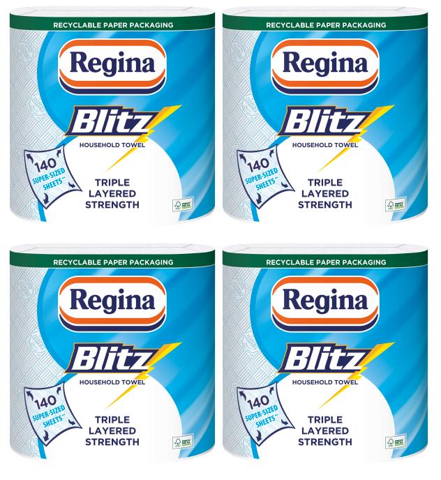 4 x Regina Blitz 2 Roll