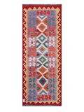 Maimana Afghanistan Kilim Rug - 195 x75 cm - Handmade