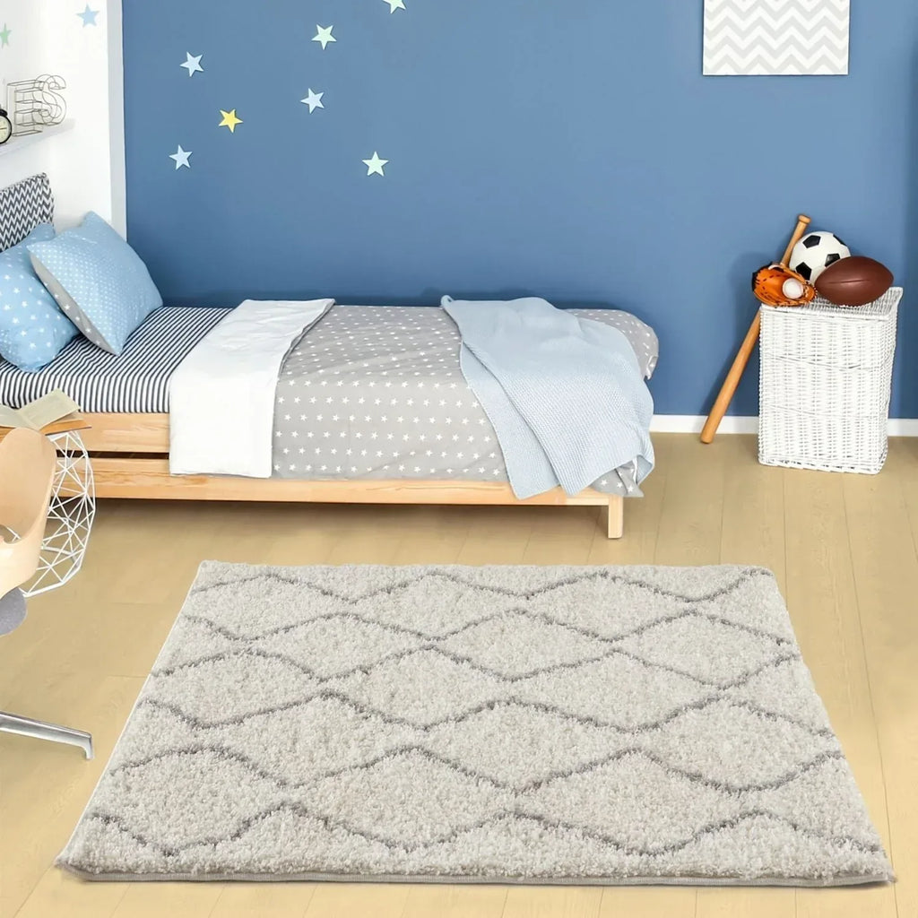 800MoroccanIvoryGreyShaggyRug-24 - Bobobiy