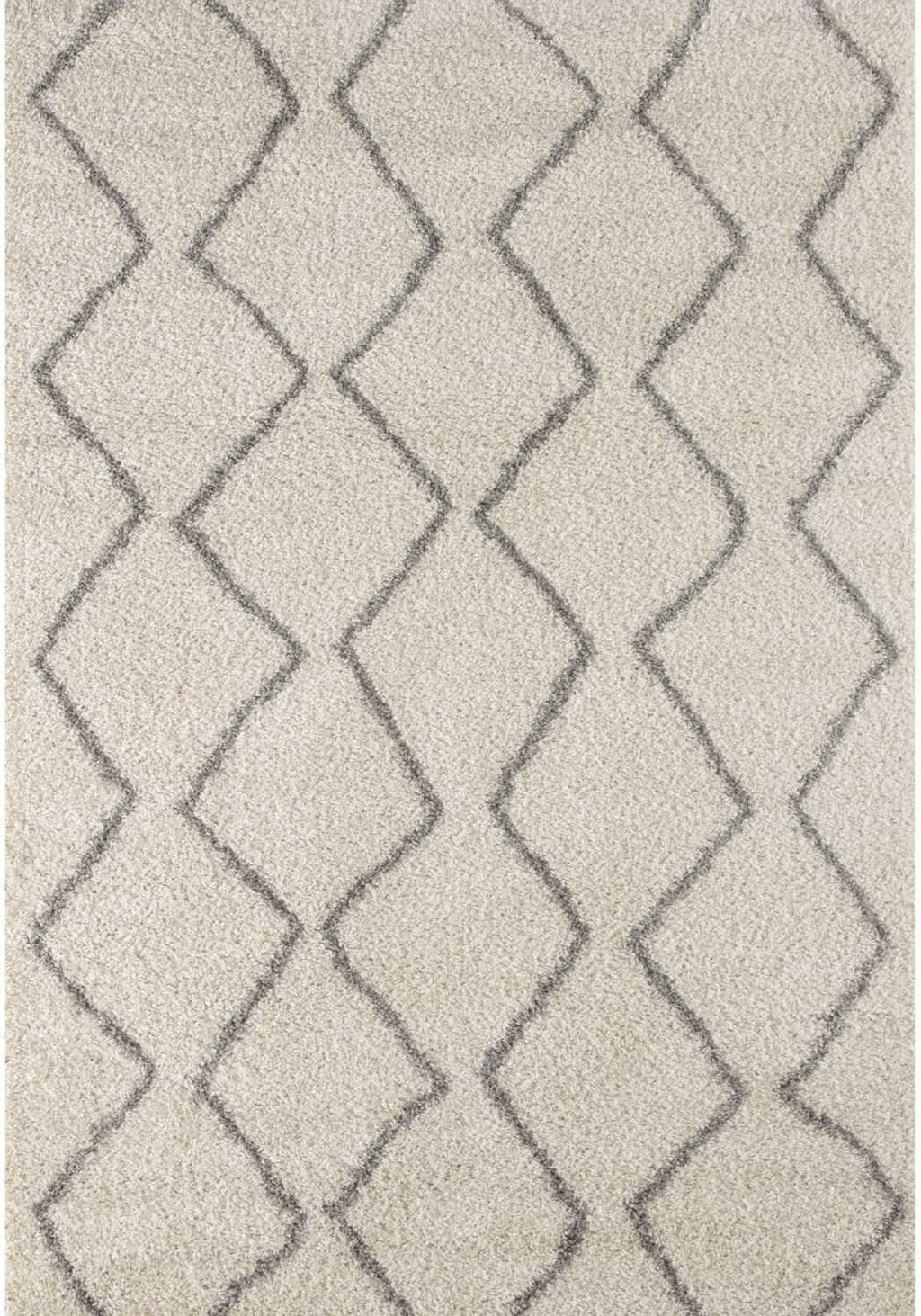 800MoroccanIvoryGreyShaggyRug - Bobobiy