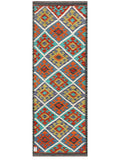 Maimana Afghanistan Kilim Rug - 198 x70 cm - Handmade