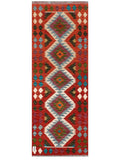 Maimana Afghanistan Kilim Rug - 190 x69 cm - Handmade