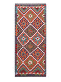 Maimana Afghanistan Kilim Rug - 201 x87 cm - Handmade