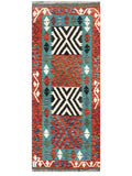 Maimana Afghanistan Kilim Rug - 179 x72 cm - Handmade