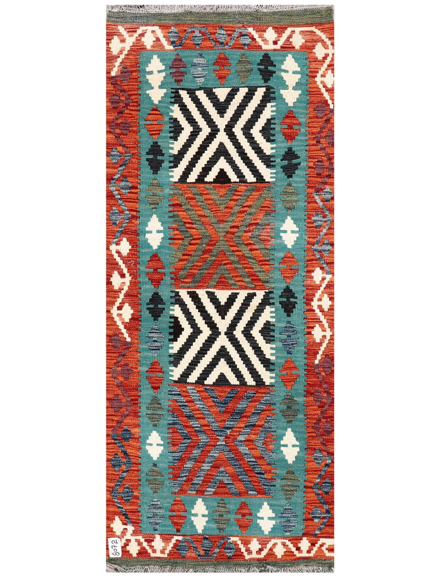 Maimana Afghanistan Kilim Rug - 179 x72 cm - Handmade