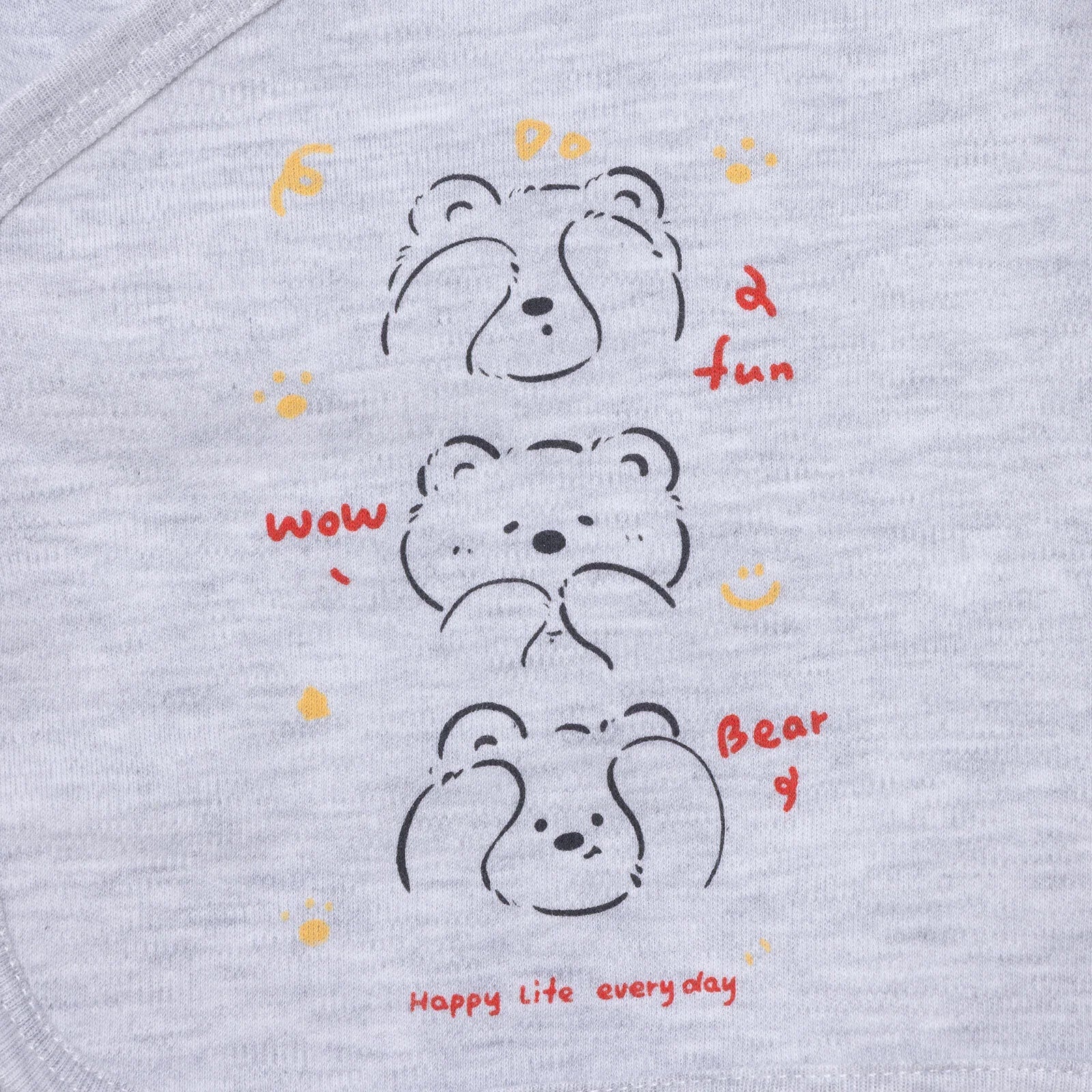 HelloBaby Newborn Body-Footed Bottom - Grey