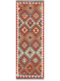Maimana Afghanistan Kilim Rug - 183 x66 cm - Handmade