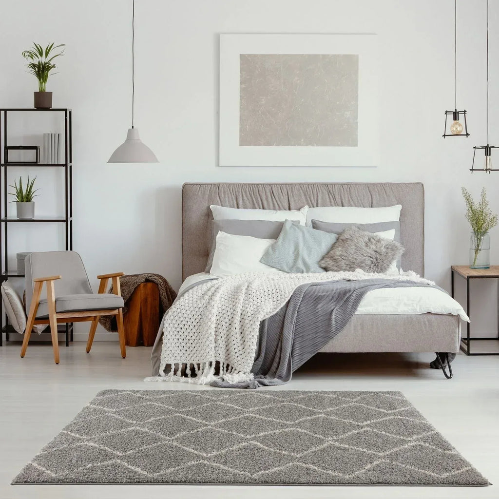 810_Moroccan_Grey_Shaggy_Rug-13 - Bobobiy