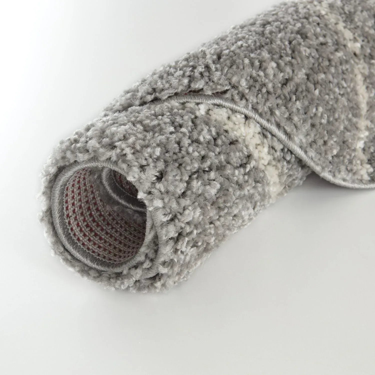810_Moroccan_Grey_Shaggy_Rug-9 - Bobobiy
